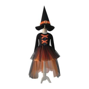 halloween cadi kiz cocuk kostumu