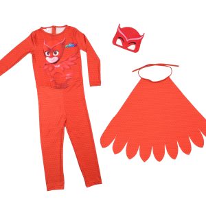 pijamaskeliler baykus kiz cocuk kostumu