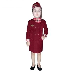 pilot kiz cocuk kostumu