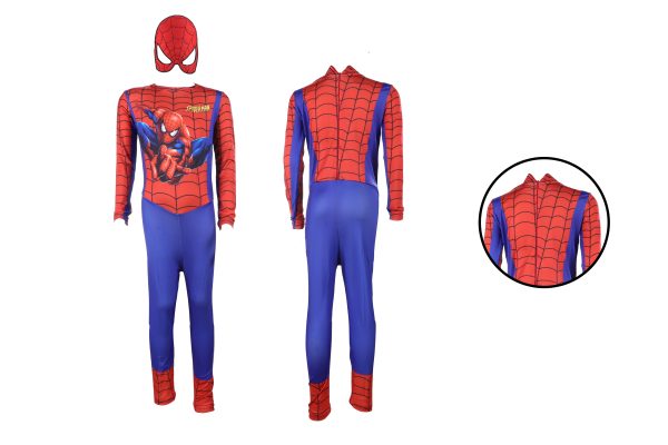 spiderman orumcek adam digital baskili erkek cocuk kostumu