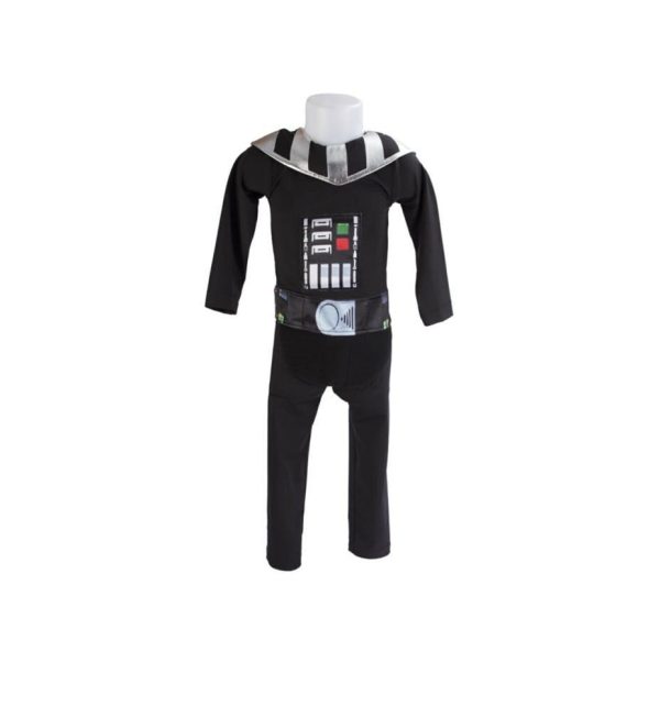 star wars pelerinli darth vader unisex cocuk kostumu