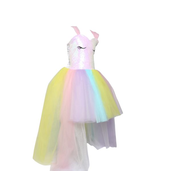 unicorn kat kat tullu dogum gunu parti kiz cocuk kostumu
